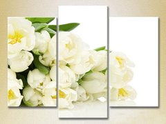Триптих Букет белых тюльпанов_02