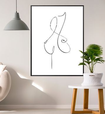 S&acirc;n feminin abstract, minimalism