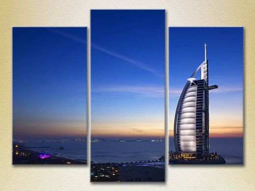 Триптих Отель Бурдж Аль Араб в Дубае_02