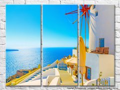 Grecia, vedere la mare, insula Thira