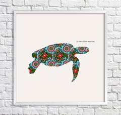 Морская черепаха. Узоры