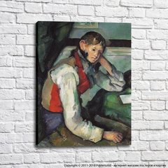 Cezann Boy in a Red Vest