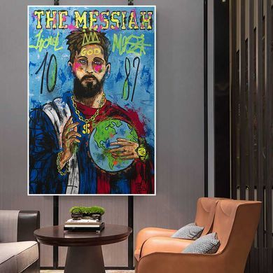 Lionel Messi cu lanț de aur