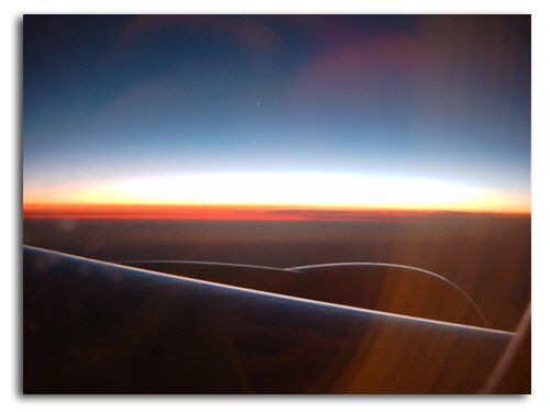 Восход солнца над Австралией