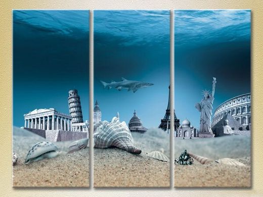 Триптих Памятники мировой архитектуры под водой_03