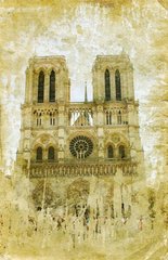 Fototapet Catedrala Notre Dame, Paris