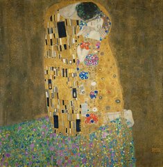 The kiss, fragment
