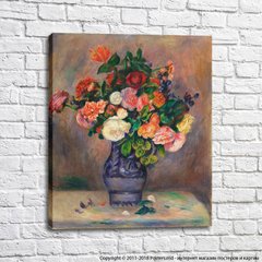 Pierre Auguste Renoir, French, Flowers in a Vase