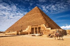 Fototapet Piramidă antică la Giza