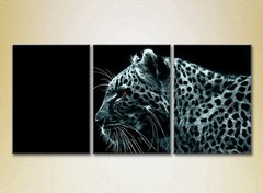 Triptic Leopard de foc