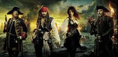 Fototapet Johnny Depp, Piratii din Caraibe