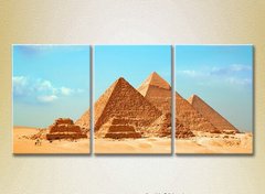 Triptic Marile piramide egiptene de la Giza_02