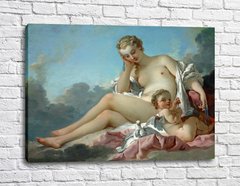 Венера и Купидон - картина Франсуа Буше