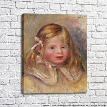 Pierre Auguste Renoir &bdquo;Coco cu o panglică roz&rdquo;, 1905.