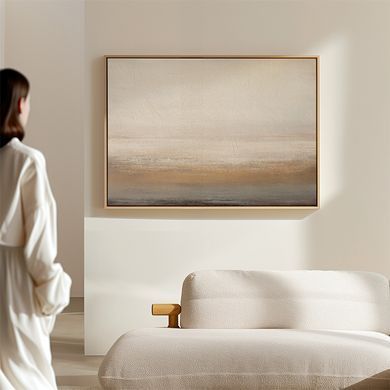 Abstracție gri pastel maro