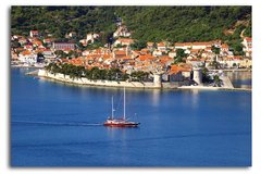 Хорватия, вид с моря