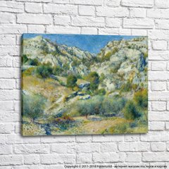 Pierre Auguste Renoir Rocky Crags la L'Estaque
