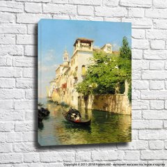 Gondolieri Rubens Santoro pe Canalul de la Veneția