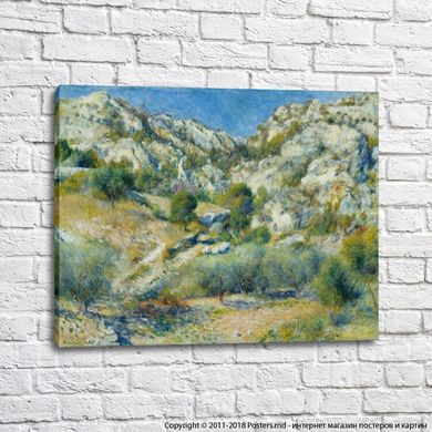 Pierre Auguste Renoir Rocky Crags la L'Estaque