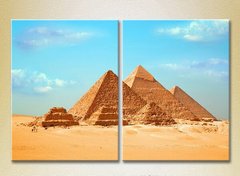 Диптих Великие Египетские пирамиды в Гизе_02