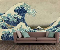 Bărci chinezești pe valuri furtunoase