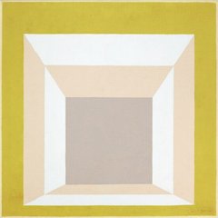 Study for Homage to the Square Stucco Setting, Йозеф Альберс , (Josef Albers)