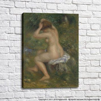 Pierre Auguste Renoir Bather