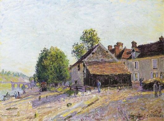 Peisaj lângă Moret, 1884