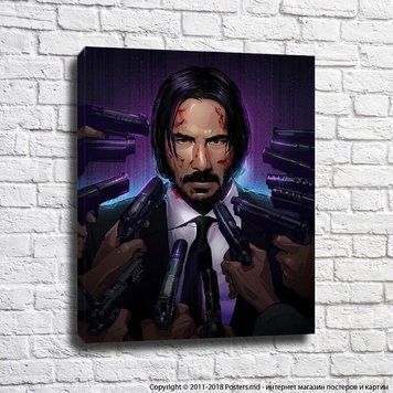 Afiș cu John Wick