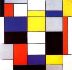 A Great composition 1920 Mondrian