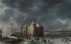Castelul Fecioarei iarna