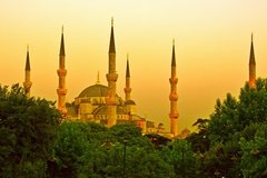 Fototapet Moscheea Albastră, Istanbul