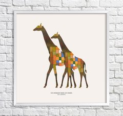Жирафы. Абстракция