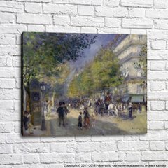 Pierre Auguste Renoir, French, The Grands Boulevards