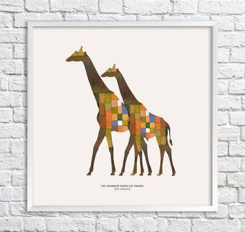 Girafele. Abstracția