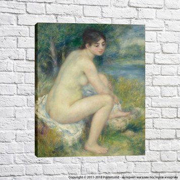 Femme Nue dans un Paysage, Pierre Auguste Renoir