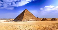 Fototapet Piramida lui Mykerinus din Giza