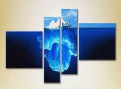 Полиптих Айсберг под водой