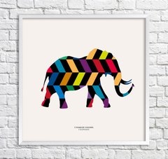 Слон. Цветное настроение