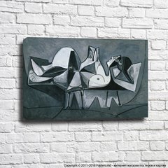 Пикассо «Лежащая читающая женщина», 1960 год.