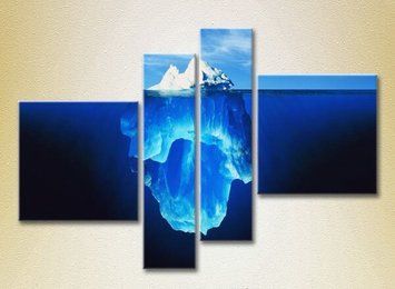Полиптих Айсберг под водой