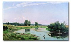 Пейзаж с озером