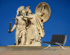 Скульптура греческих воинов