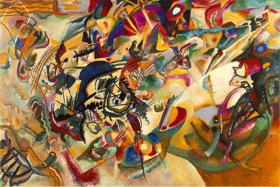 V. Kandinsky. Compoziția nr. 7. 1913