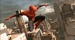 Фотообои Человек-паук над городом