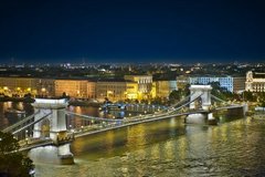 Fototapet Podul cu Lanțuri, Budapesta