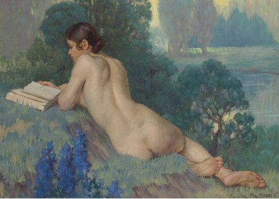 Lectură nud, 1933.