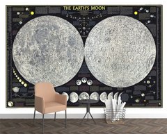 Harta modernă a Lunii, astronomie