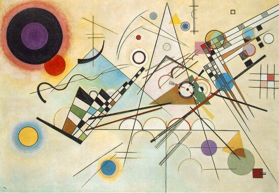 Compoziția Kandinsky nr. 8