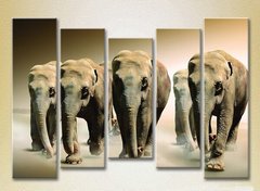 Полиптих Семейство слонов_03